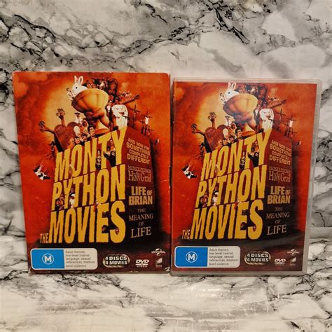 The Monty Python Movies Collection - 4 Disc Movie Box Set - Tested! - Own4Less