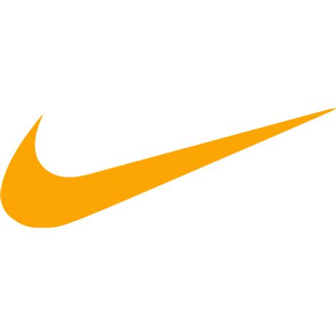 Orange Nike Logo Png