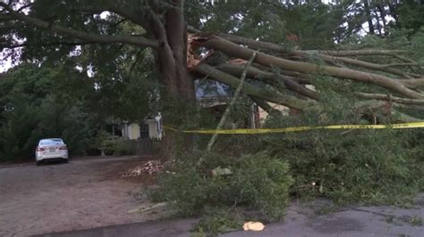 Storm damage across Central NC