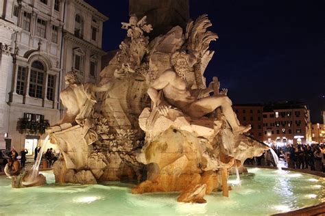 Free photo: Night View, The Vatican, Fountain - Free Image on Pixabay - 744818