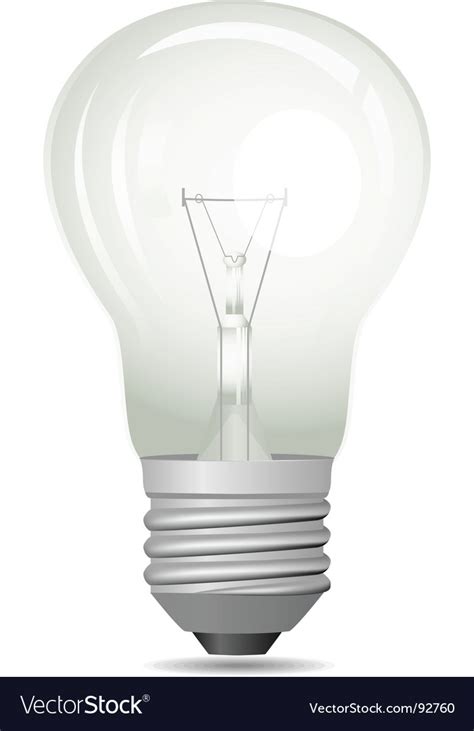 Light bulb Royalty Free Vector Image - VectorStock