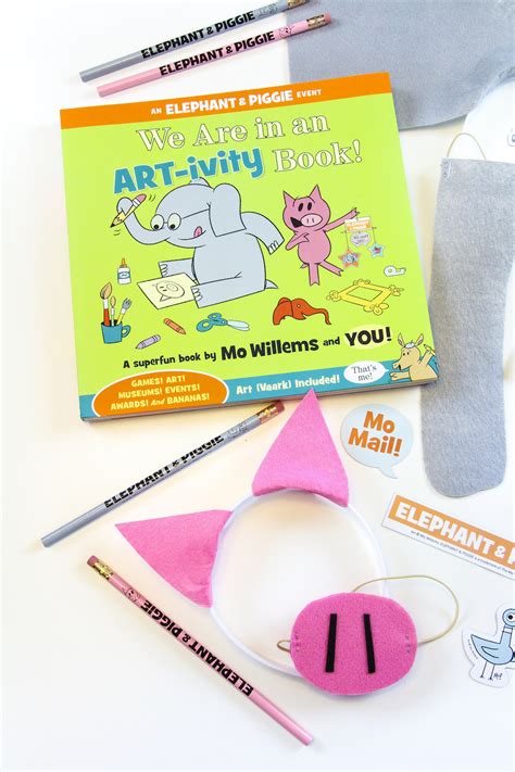 DIY Mo Willems Elephant & Piggie Costumes! ⋆ Brite and Bubbly