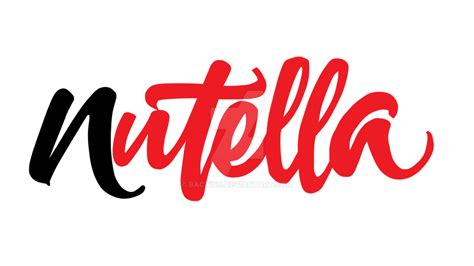 Nutella Logo By Bactino by bactino on DeviantArt