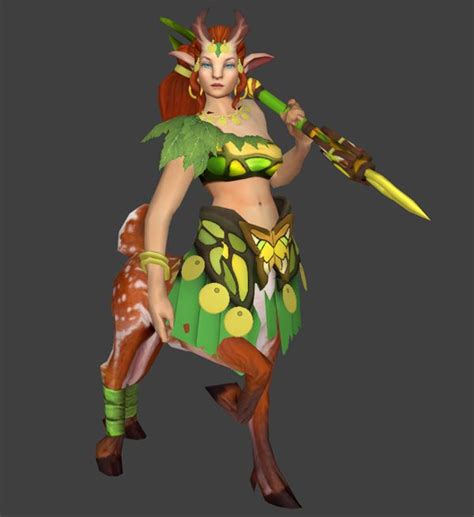 Enchantress- Dota 2 Models Style, Fashion Models, Monster Girl, Bruh, Character Inspiration ...