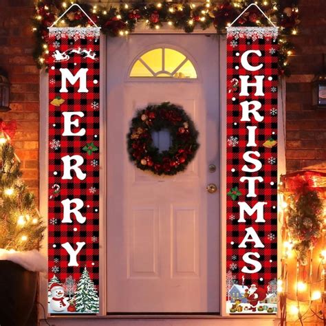 Merry Christmas Banner - Etsy