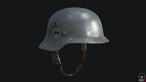 3D model WW2 German Army Helmet SS Classic VR / AR / low-poly | CGTrader