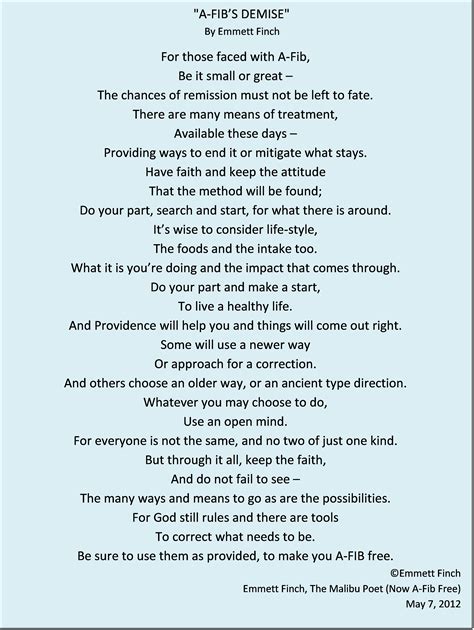 A-Fib Patients' Stories of Hope and Encouragement - Personal Experiences