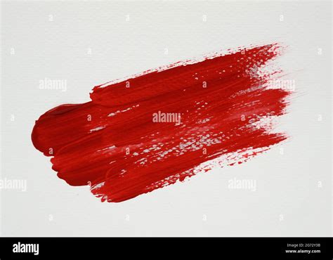 brush stroke , beautiful, bright red colors painting Abstract watercolor Background Stock Photo ...