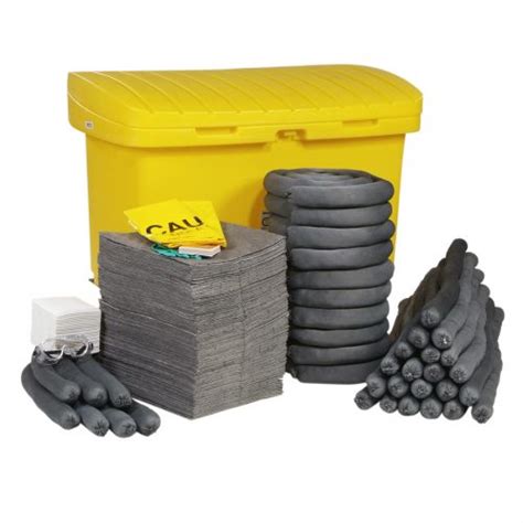 Universal Spill Cart Kit with 8in Wheels - A-1 Supply Company