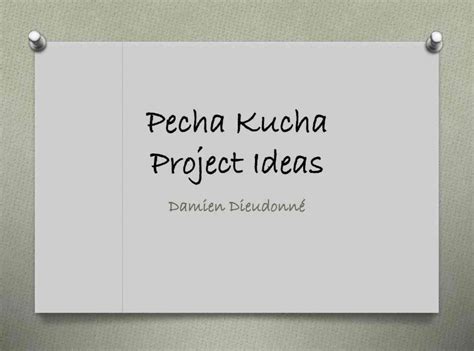 A Comprehensive Template Guide in Mastering Pecha Kucha Presentation