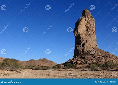 Hoggar Mountains In Algeria Royalty Free Stock Photography - Image ...