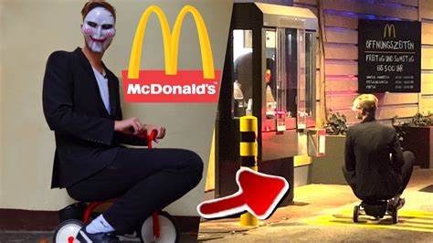 McDonalds Drive In HALLOWEEN PRANK 😂 - YouTube