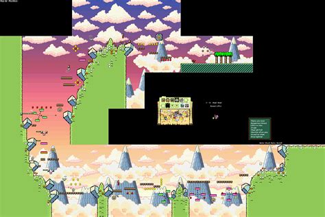 Super Mario World 2: Yoshi's Island Game Maps