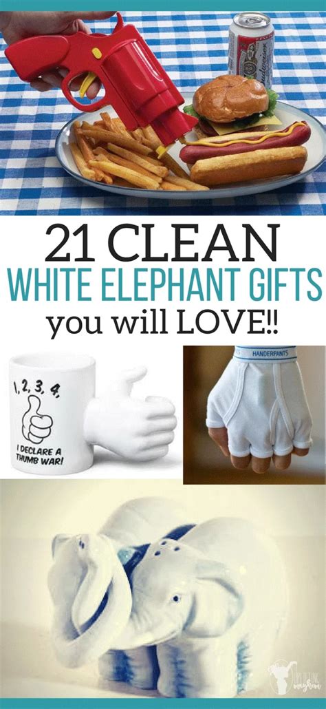 21 CLEAN White Elephant Gifts You Have to Try - Uplifting Mayhem