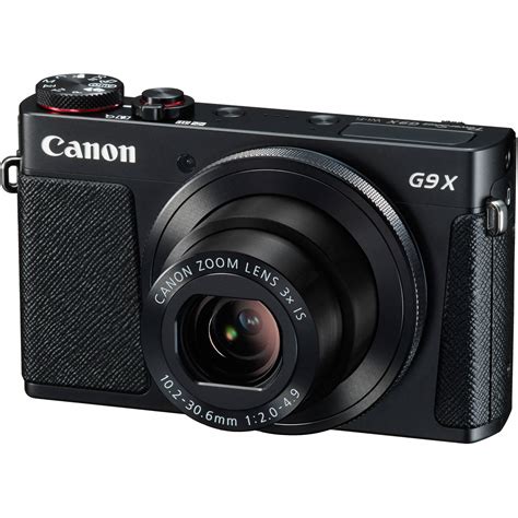 Canon PowerShot G9 X Digital Camera (Black) 0511C001 B&H Photo