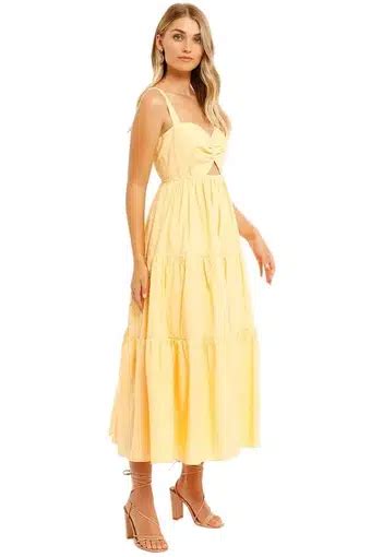 Steele Sorelle Dress Yellow Size AU 12 | The Volte