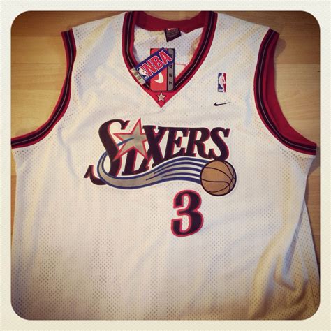 Vintage Allen Iverson Nike Jersey Nike Jersey, Sports Jersey, Allen ...