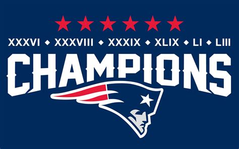 6X Superbowl Champions! (Phone Wallpapers in comments) : r/Patriots