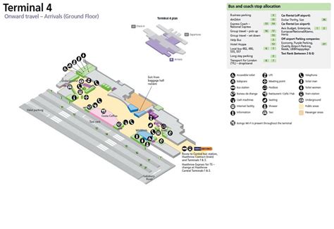 Heathrow International Airport UK Terminal Maps, LHR Information and ...