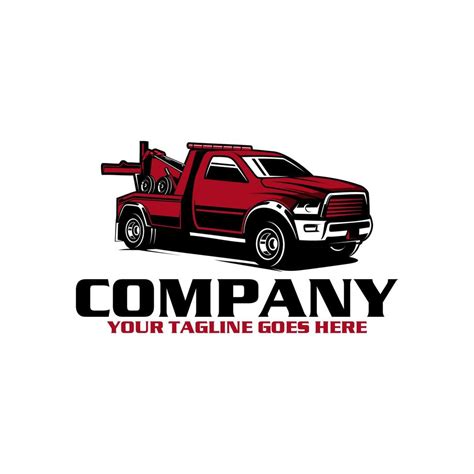 towing truck logo 13857440 Vector Art at Vecteezy