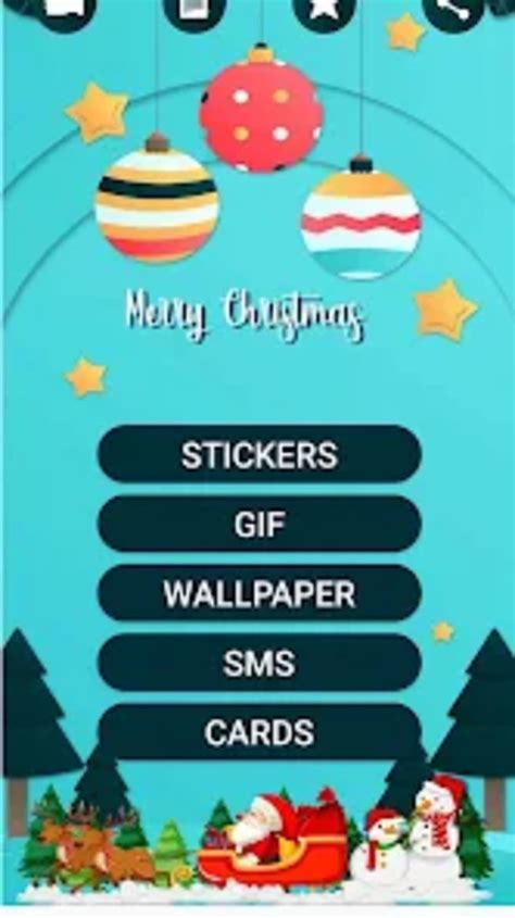 Christmas stickers สำหรับ Android - ดาวน์โหลด