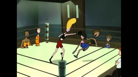 Cartoon Girls Boxing Database: The Oblongs - Season 1 Episode 5: Heroine Addict