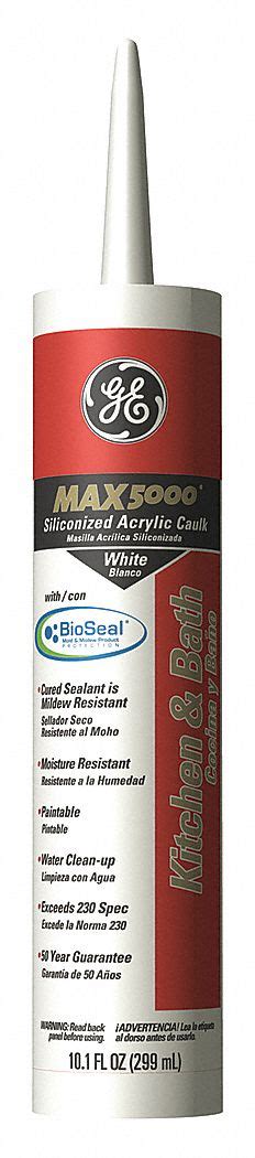 GE Almond Caulk, Hybrid, 10.1 oz. Cartridge - 22N781|MAKB410AD - Grainger