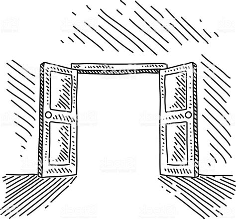 How to Draw an Open Door in Perspective - Lum Waller