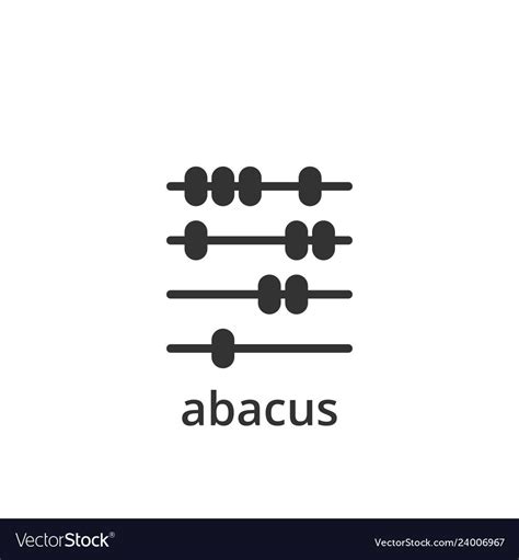 Abacus icon design template isolated Royalty Free Vector , #AD, #design, #template, #Abacus, # ...