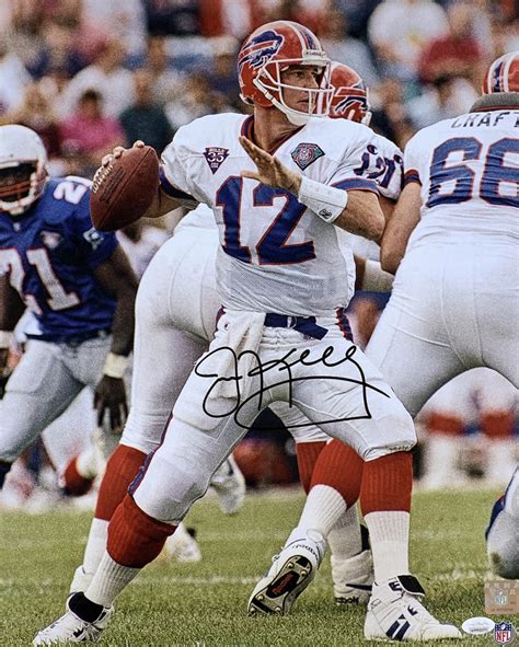 Jim Kelly Signed Bills 16x20 Photo (JSA COA) | Pristine Auction