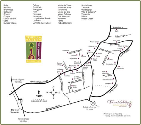 Map Of Southern California Wineries - map : Resume Examples #A19XJxAV4k