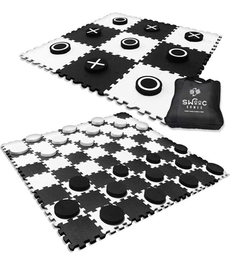 Giant Checkers & Tic Tac Toe - 707 Party Rentals