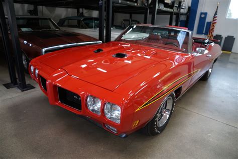 1970 Pontiac Le Mans GTO Judge Tribute 400/330HP V8 Convertible Stock # 3667 for sale near ...