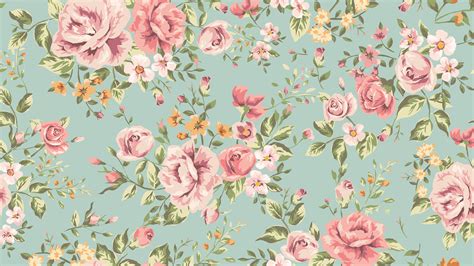 Vintage Floral Pattern UHD 4K Wallpaper | Pixelz | Floral pattern ...