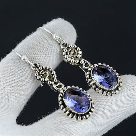 Tanzanite Earrings - Etsy