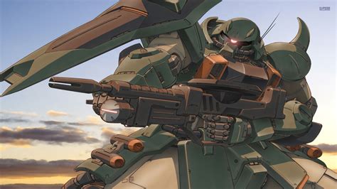 Wallpaper : Gundam, Mobile Suit, zaku, Zaku II, mech, weapon, gun 1920x1080 - OnePlus - 1385841 ...