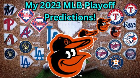 My 2023 MLB Playoff Predictions!! - YouTube