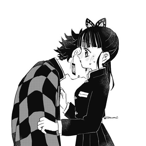 Kanao X Inosuke Fanart Kiss Pfp Kimetsu No Yaiba Tanjiro zenitsu Nezuko