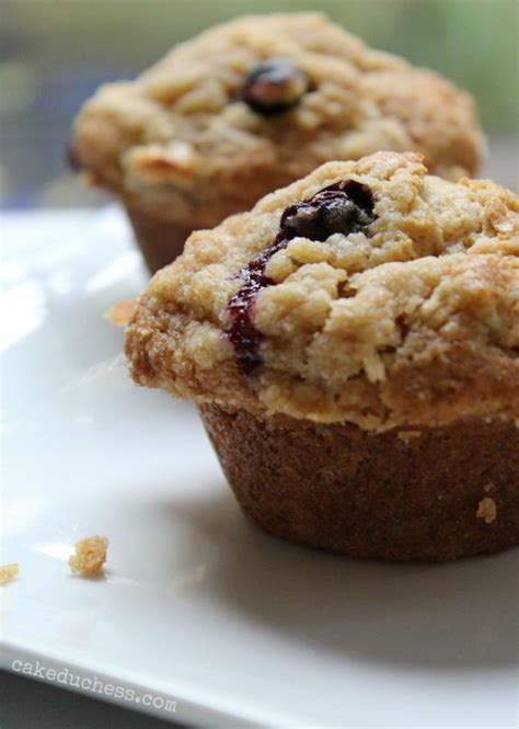 Blueberry Banana Streusel Muffins - Savoring Italy