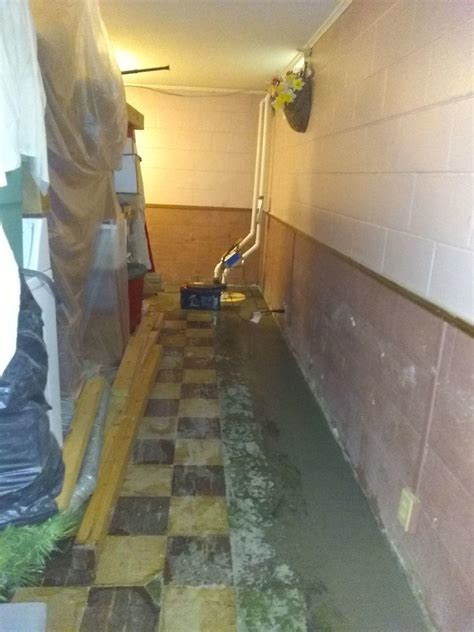 Basement Waterproofing - Dry Basement with WaterGuard - Before ...