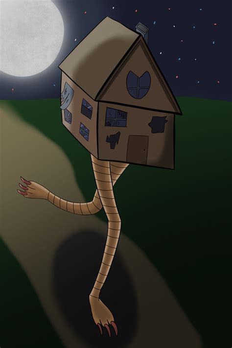 House with Chicken Legs by SaloDraws on DeviantArt