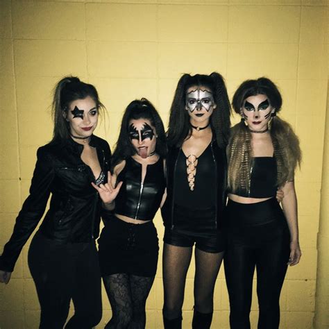 KISS halloween costume | Kiss halloween costumes, Halloween costumes women, Rockstar halloween ...