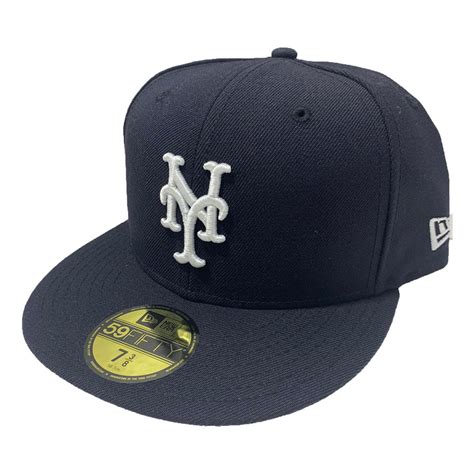 New York Mets Navy Blue New Era Fitted Hat – Sports World NY