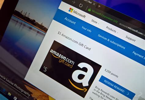 How to score free Amazon gift cards using the Microsoft Rewards program • Pureinfotech