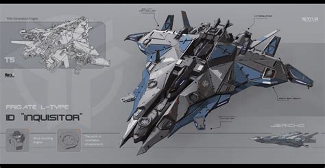 T5 ID Inquisitor by KaranaK on DeviantArt | Space ship concept art ...