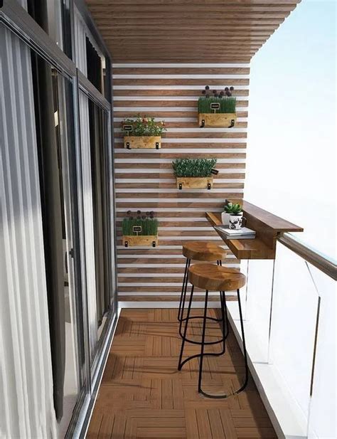 33 The Best Apartment Balcony Design Ideas - MAGZHOUSE