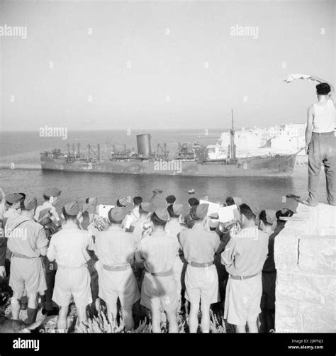 Operation Pedestal, August 1942 13 August: Arrival of the first ships at Malta: Melbourne Star ...