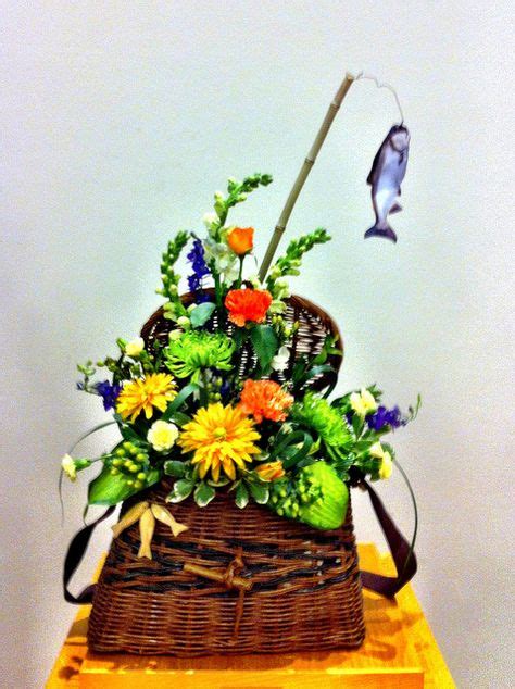 15 Fishing arrangements... ideas | funeral flowers, casket sprays, funeral arrangements