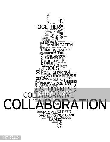 Word Cloud Collaboration Stock Vector | Royalty-Free | FreeImages