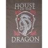 House Of The Dragon Logo Juniors Black Long Sleeve Shirt : Target
